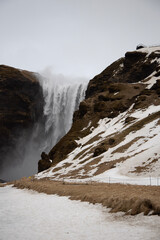 Waterfall in Iceland