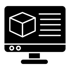 Advertising Glyph Icon