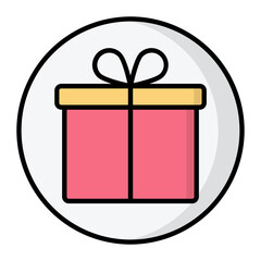 Gifting Line Color Icon
