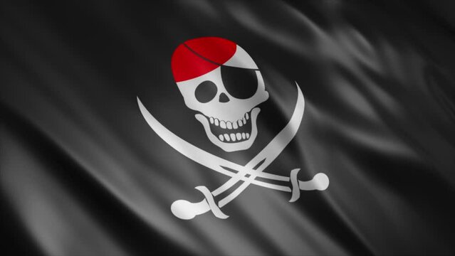 Pirate Flag Animation

Loop able, Extend the duration as required
