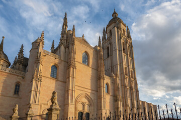 Fototapeta premium Segovia Cathedral - Segovia, Spain