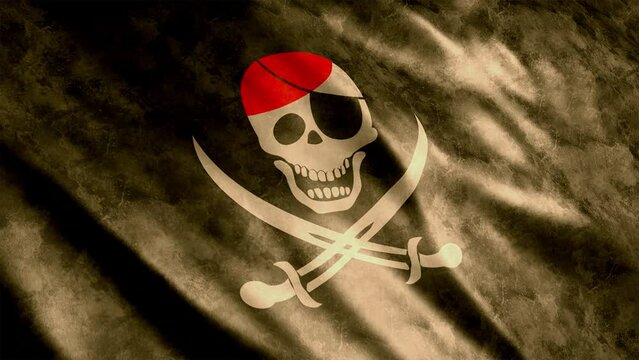 Pirate Flag Grunge Animation

Loop able, Extend the duration as required
