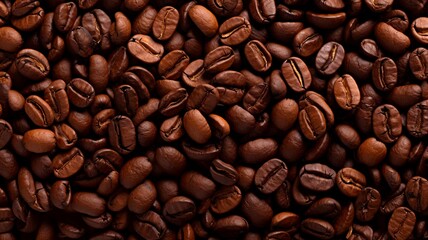 Fototapeta premium Coffee Beans, Ai Generative illustration