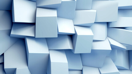 Abstract minimalist blue wall background. Stylish modern design. Generative AI	