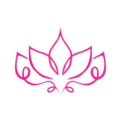   lotus teratai icon symbol