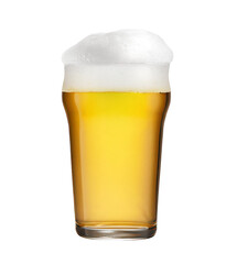 beer in Glass mug with foam easy to use photo editing element PNG Format