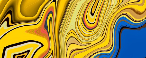 abstract background with waves. golden marble textile design wallpaper