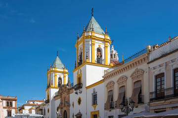 Fototapeta na wymiar Church of Nuestra Senora del Socorro - Ronda, Andalusia, Spain