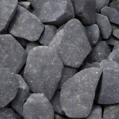 gray gabbro gravel. Illustration generated ai