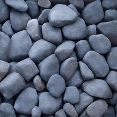 gray gabbro stones. Illustration generated ai