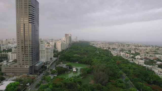 Parque mirador del sur tomas aeres republica dominicana.