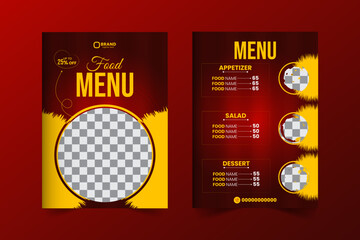 Food Menu Design 