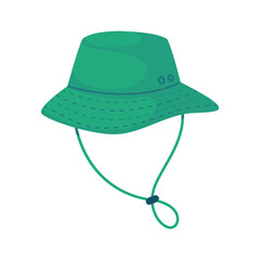 Hiking hat for protection from the sun and rain of the hikers. camping activity ideas