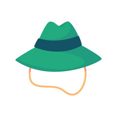 Hiking hat for protection from the sun and rain of the hikers. camping activity ideas