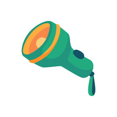 flashlight icon trekking equipment Activities to set up tents for relaxation during the holidays