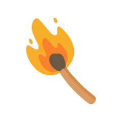 Camping bonfire for warmth and cooking at night Tent camping in the forest