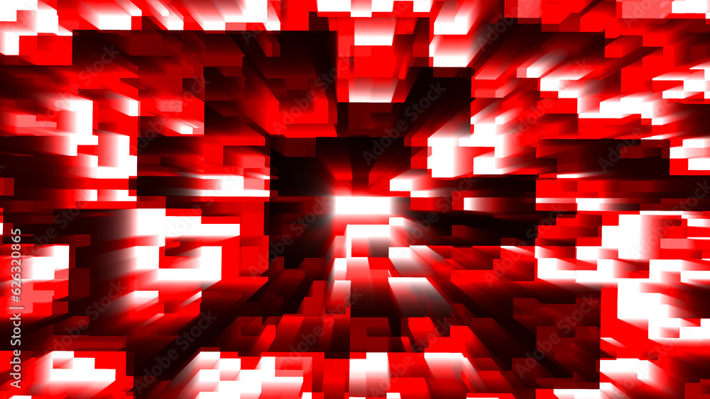 Poster abstract pattern, seamless mosaic background. abstract technology background, computer generated ima