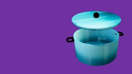 Tall pan used for various foods