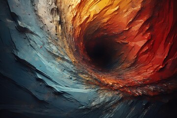 Vibrant Vortex Tactile, Weathered, Rustic, Abstract, Detailed