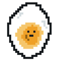 The eggs pixel art