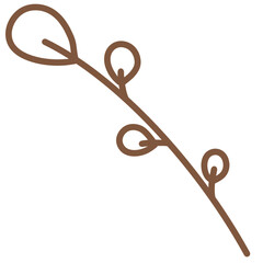 Line branches, lines, cute, minimal