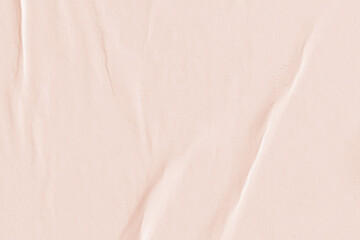 Orange crinkled paper texture background.