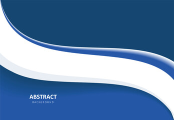 Abstract wavy background blue and white gradient. Modern blue abstract geometric rectangle box lines background for presentation design, banner, brochure, and business card