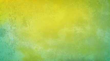 Fond de couleur claire, jaune, vert. Arrière-plan texturé, matière mur. Pour conception graphique, création, bannière.