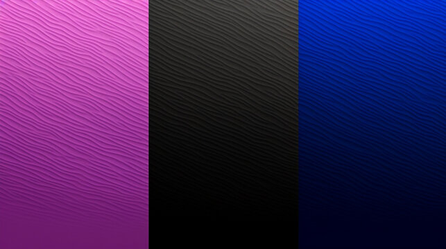 Fond textur&eacute; rose, noir et bleu en triptyque avec ombre d&eacute;grad&eacute;e, arri&egrave;re plan pour banni&egrave;re, cr&eacute;ation graphique, conception