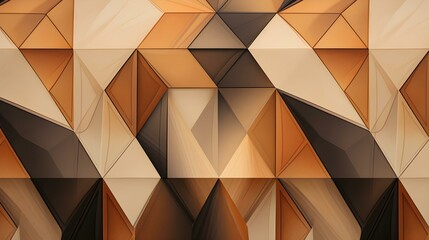 Abstract and Geometrical Texture in Light Brown Colors. Futuristic Background