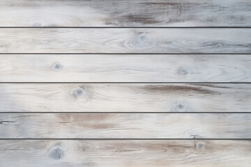 Fototapeta premium Realistic white washed wood, painted with beige acrylic, light wood texture, AI Generative