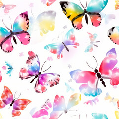 Colorful seamless pattern with ocean waves with foam.  Endless texture for backgrounds, wrapping and textile print.