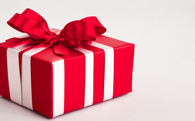 Obraz premium Christmas and New Year's Day background gift boxes 