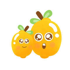 lemon, fruit, yellow