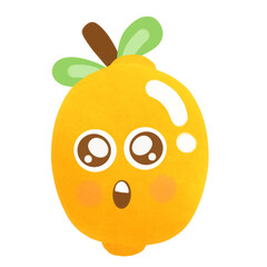 lemon, fruit, yellow