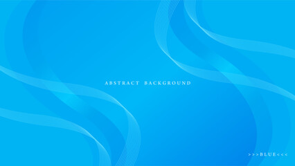 Blue Metal Curved Background Vector Futuristic Wallpaper Style Design