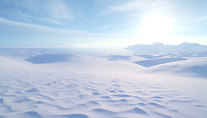 Haute montagne enneig&eacute;e