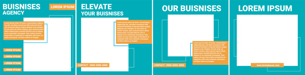 Instagram template design