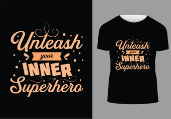 typography custom t-shirt design vector