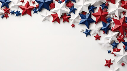 Happy independence day banners. Generative Ai