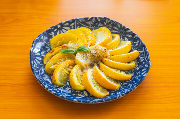 イエローズッキーニのソテー