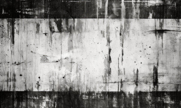 Textured gray old wall. Grunge background. For banner, book illustration. Created with generative AI tools