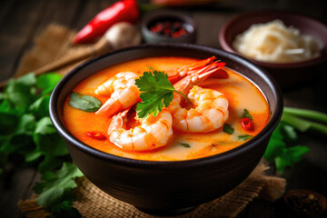 Exquisite Thai Seafood Soup