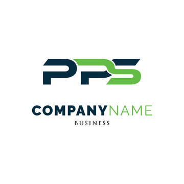Initial Letter PPS Icon Logo Design Template