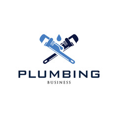 Plumbing Icon Logo Design Template