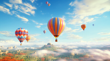 Hot-Air Balloons in the sky.



Generative AI