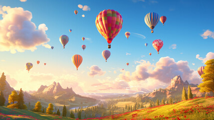 Hot-Air Balloons in the sky.



Generative AI