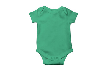 Blank kelly baby bodysuit isolated