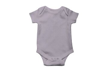 Blank storm baby bodysuit isolated