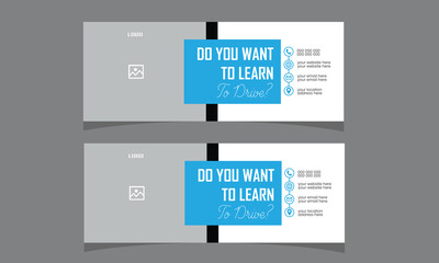 Car driving Facebook cover banner template, Facebook cover banner design.social media Luxury car rental web banner template,